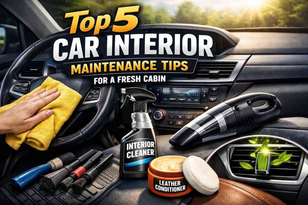 Car Interior Maintenance