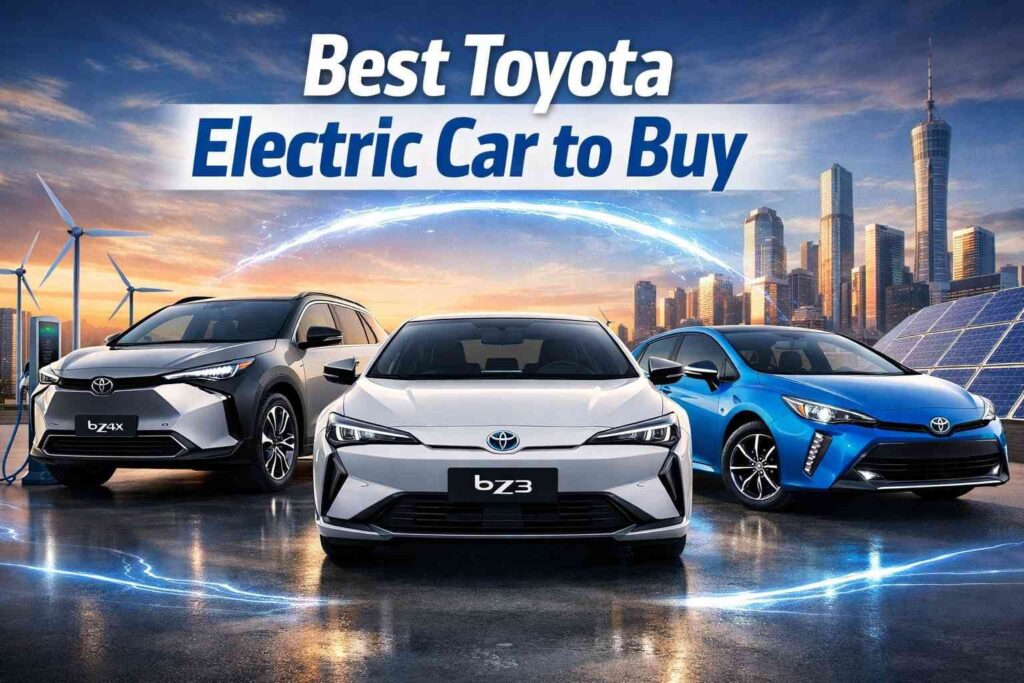 toyota electric car