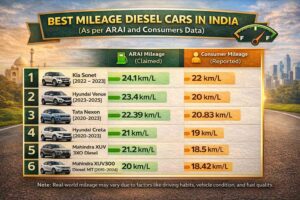 best mileage diesel car
top mileage cars in india