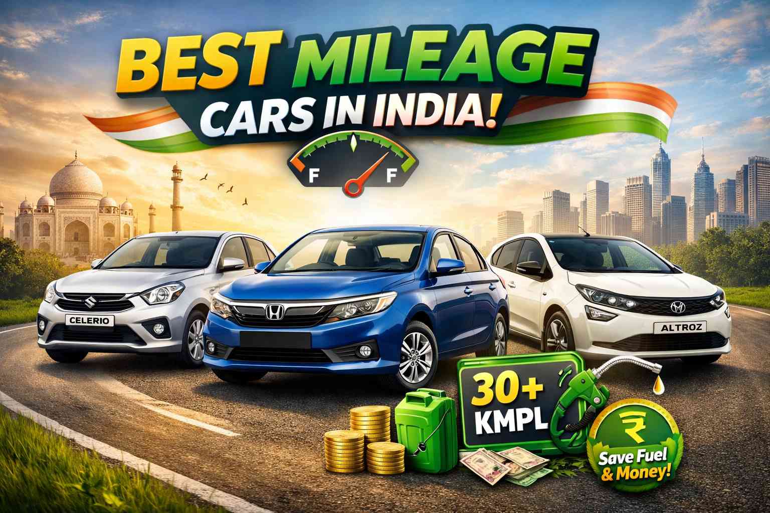 top mileage cars in india